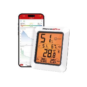 Termohigrómetro de precisión con bluetooth