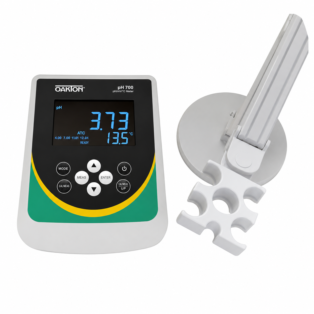Medidor de sobremesa Oakton pH 700 con sondas y soporte - ELICROM