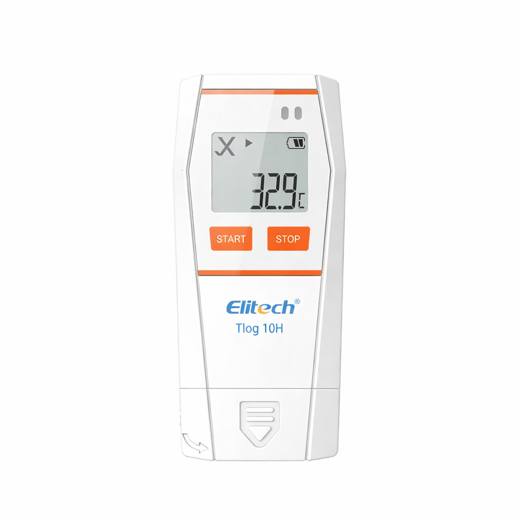 Datalogger de temperatura y humedad externo sin conexión bluetooth