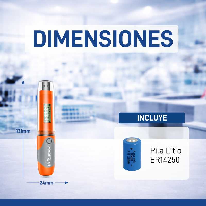 Datalogger de temperatura y humedad tipo USB - Image 3