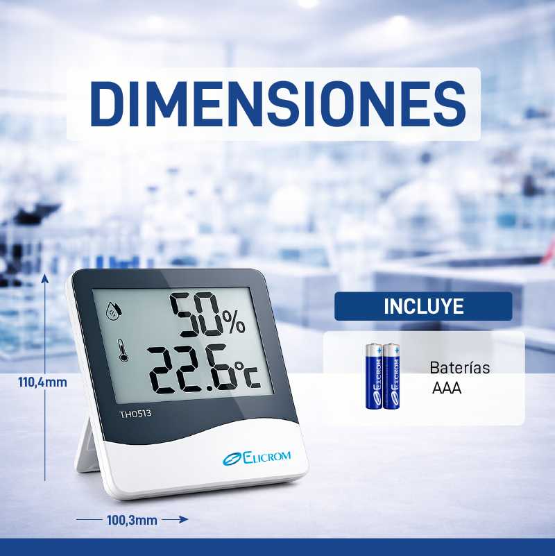 Termohigrómetro digital TH0513 - Image 3