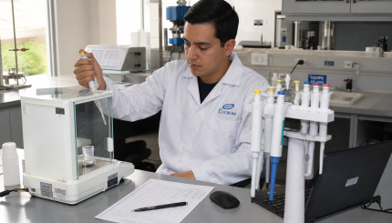 Calibracion de pipetas ELICROM Colombia