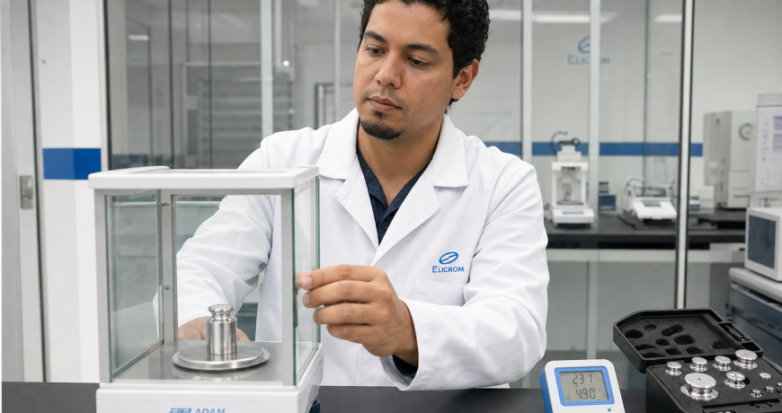 Calibracion de balanzas ELICROM Colombia