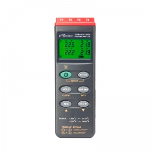 Termómetro Datalogger de 4 canales